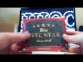 Two Boxes 2012 Topps Five Star Break Results - Merry Christmas