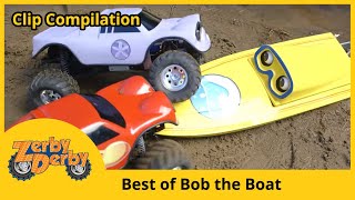 Zerby Derby |🚤| BOB THE BOAT VS. THE BEACH |🏖️| Best of Bob the Boat | Clip Compilation | RC Boats