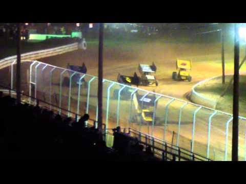 Port Royal Speedway 410 Sprints Car Highlights 5-04-13