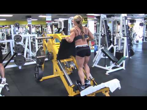 Debi Laszewski in the Gym