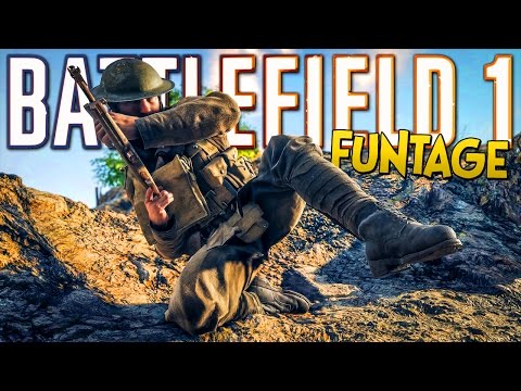 BATTLEFIELD 1 FUNTAGE! - Professional Manhandler, Extreme Stunts, Mortar Troll (BF1 Funny Moments)