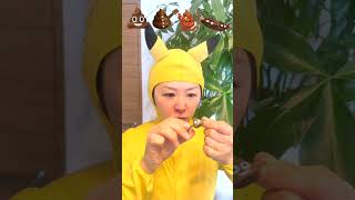 Pikachus Asmr Stretchy Poopy Gum