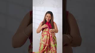 How to wear saree in summer | Dolly Jain saree draping style for summer