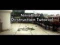 VFX Test Destruction Tutorial on Live Action (NitroBlast + Cinema 4d)
