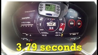 2018 Audi Tt Rs Acceleration With Racelogic Data