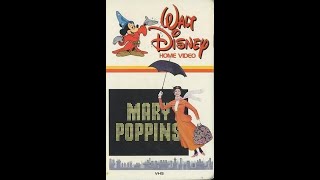 Opening and Closing to Mary Poppins VHS (1980)