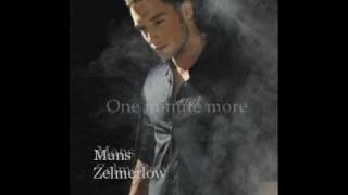 Watch Mans Zelmerlow One Minute More video