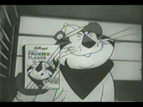 Kellogg's Frosted Flakes Ad With Tony The Tiger From 1960