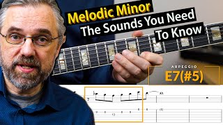 The Most Important Melodic Minor Modes In One Song