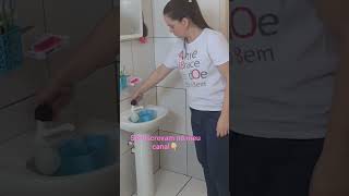 Faxina No Banheiro Em Pleno Domingo No Banheiro