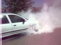 Renault Megane 1.6 RT burnout VELES