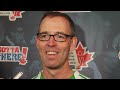 2012 Tim Hortons Brier Draw 1 Media Scrum