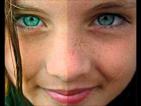 El maquillaje de color ayuda de las pecas