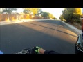 Yz 125 Quick wheelie session PART 2 (Run out of gas)