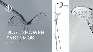 Kludi Fizz Dual Shower System 3S 6709305 00