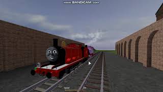 Best Of Cbr3 Rosie The Pink Engine & James The Red Engine From Roblox.
