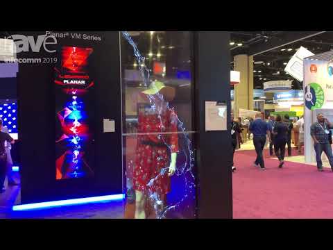 InfoComm 2019: Planar Shows Off Its LO55 LookThru Transparent OLED