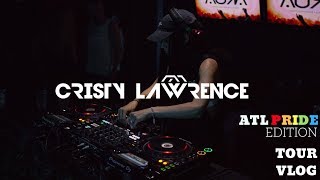 MY FIRST TOUR VLOG - ATL PRIDE | Cristy Lawrence