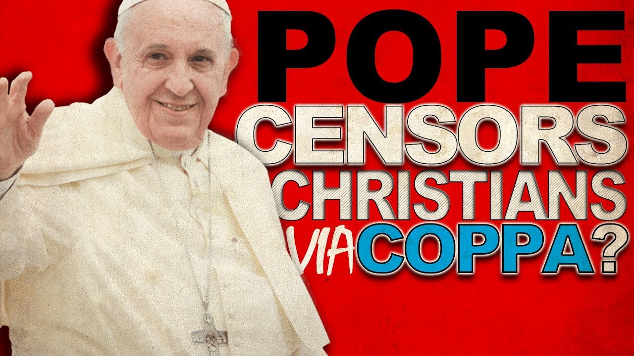 POPE, COPPA, To CENSOR Christian YOUTUBERS | SFP - Bible Study