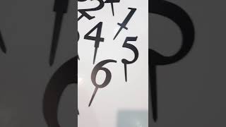 NUMERIC CAKE TOPPERS