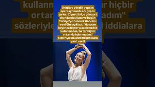 Ünlülere Yönelik Yapılan Operasyonunda Adı Geçen Şarkıcı Ziynet Sali, O Gün Yurt Dışında Olduğunu Ve