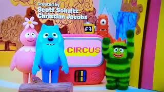 Yo Gabba Gabba Circus Le Card
