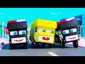 Baby Shark Bus Song | Cartoon Vehicles Fun Story | Doo Doo Doo | Nursery Rhymes & Kids Songs