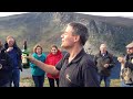 Sláinte! - a toast to Peace in Ireland on the Wild Wicklow Tour (Jameson of course)