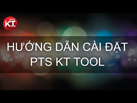 Hướng dẫn cài đặt PTS KT TOOL : Photoshop kiến trúc