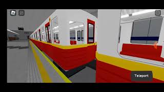 Poland Warsaw Metro Ride From Politechnika To Centrum