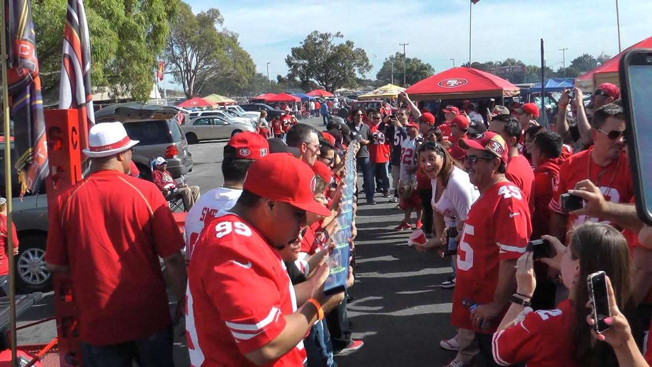 Extreme tailgating 49ers