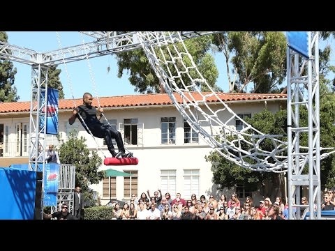 Usher Becomes an American Ninja Warrior
