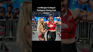 Liv Morgan & Raquel Rodriguez Flex Their Biceps