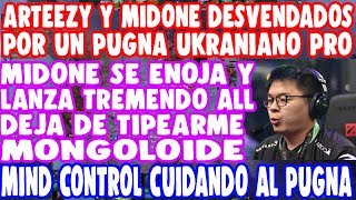 IMPRESIONANTE! PUGNA UKRANIANO Y MIND CONTROL DESVENDAN A MIDONE Y ARTEEZY | DOTA 2
