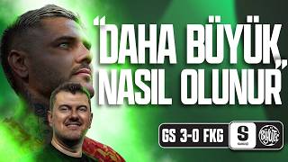 Galatasaray Li̇ge İyi̇ Başladi Galatasaray - Karagümrük Maç Sonu Büyüteç Si̇nan Yilmaz