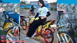 Modifikasi Honda Herex Tiger Dengan Model Cewek Cantik