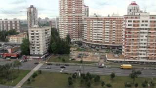 Видео Мичуринский пр-т. Москва. ЗАО р-н Раменки от Strateg Video, Мичуринский проспект, Москва, Россия