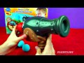 Disney Never Land Cannon VS Angry Birds Piggies Hatching Surprise Eggs Thomas Jake Batman FluffyJet