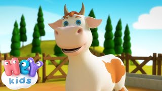 Ineğimiz Lola şarkısı 🐮 Mö mö inek çizgi film | HeyKids - Bebek ları