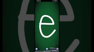 Letter E Swedish Language Normal And Reverse