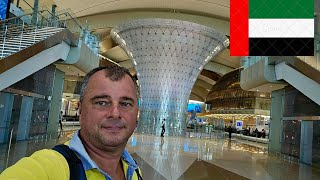 Cel Mai Nou Și Modern Aeroport Din Lume! Am Zburat Spre Casă De Pe Noul Aeroport Abu Dhabi