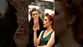 Women Smoking Cigarettes In Beauty Salon Ai Video