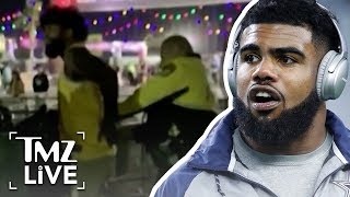 Ezekiel Elliot Cuffed After Altercation At EDC | TMZ Live