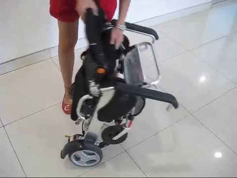KD-Smartchair Foldable Power Wheelchair (InScooter.com) - YouTube