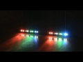 Видео double LED parallel port disco