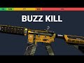 M4A4 Buzz Kill - Skin Float And Wear Preview
