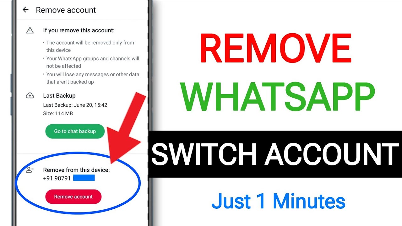 How to Remove WhatsApp Switch Account || WhatsApp Switch How to Remove WhatsApp Switch Account || WhatsApp Switch