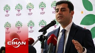 Demirtaş: PKK Derhal Elini Tetikten çekmeli