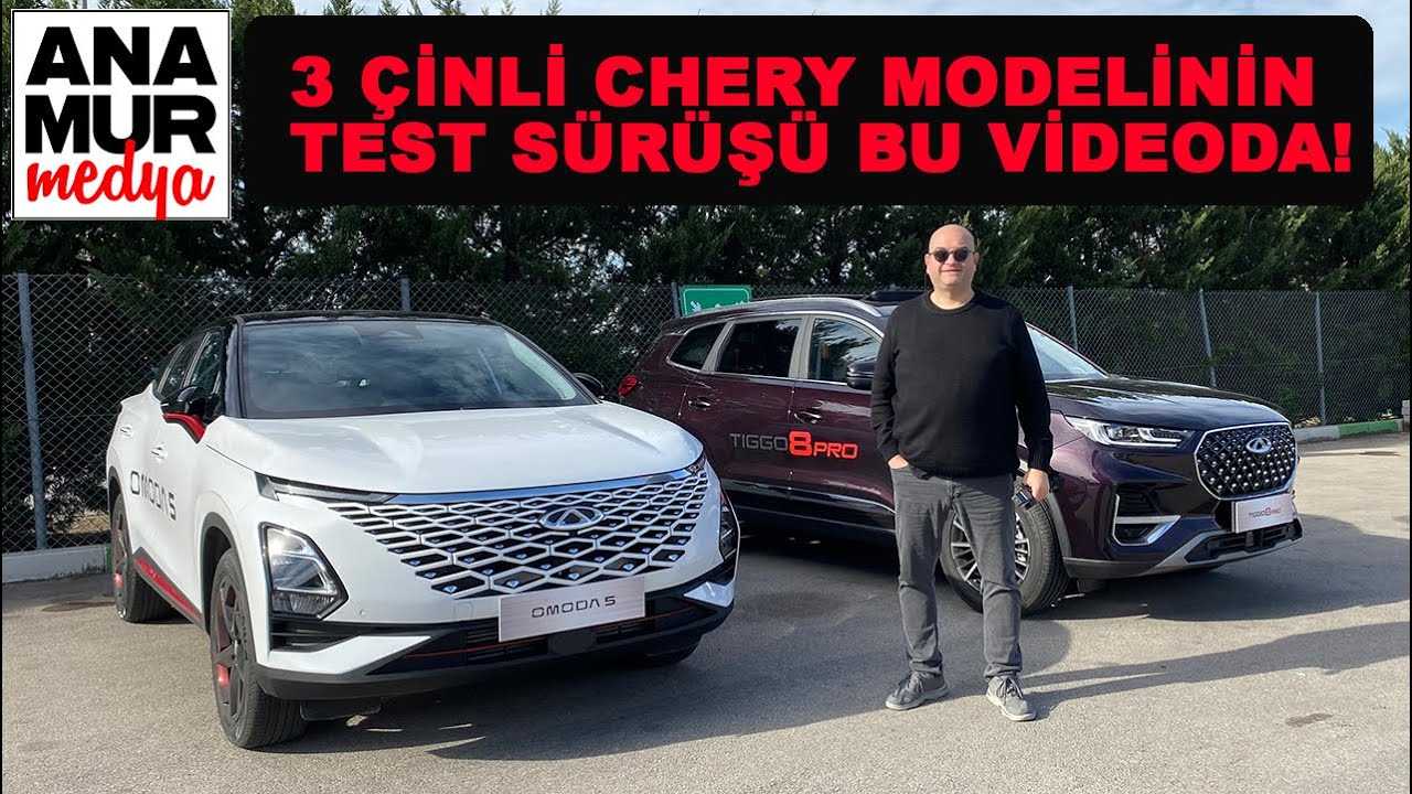 Chery 2023 modelleri bir arada! / Tiggo 7 Pro Test / Tiggo 8 Pro Test / Omoda 5 Test