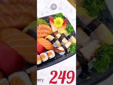 Sushi & sashimi ngon!!! Hãy để Genki mang tinh hoa ẩm thực Nhật đến gia đình bạn!!!